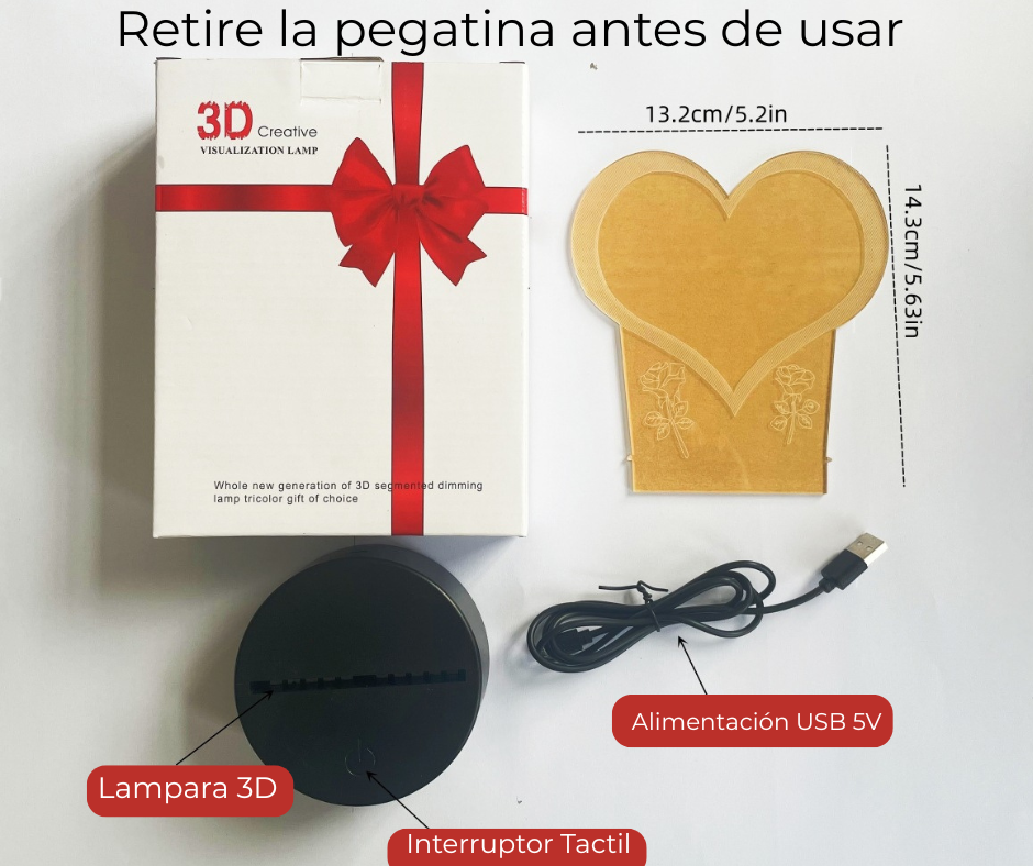 Tu mensaje en una lampara