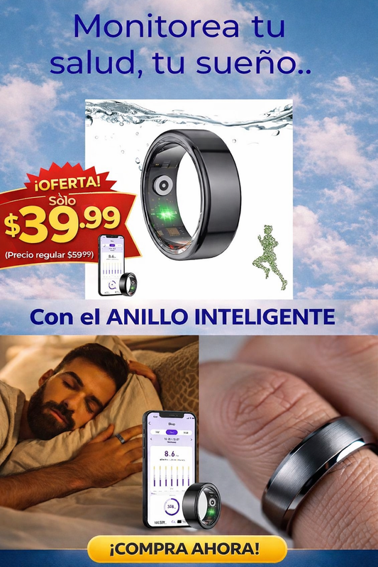 Anillo Inteligente de Salud y Bienestar 24/7