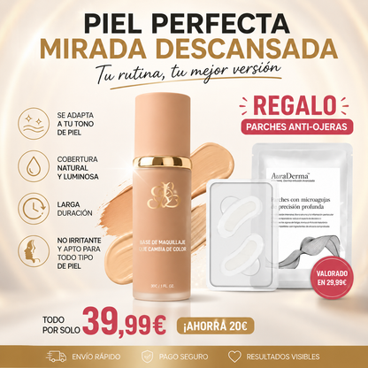 PIEL LUMINOSA Y MIRADA DESCANSADA EN UN SOLO PACK